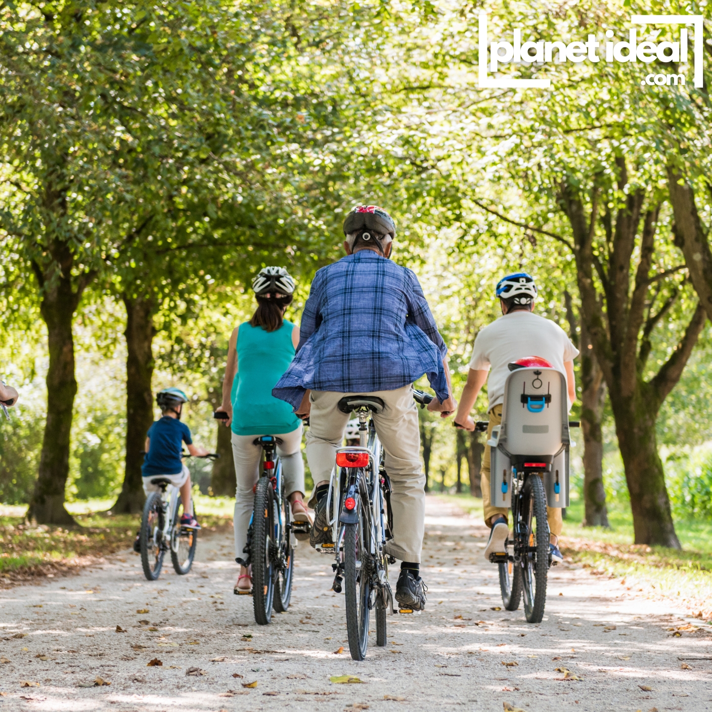 A cyclist commuting through a scenic urban park, illustrating the joy of eco-friendly transportation.