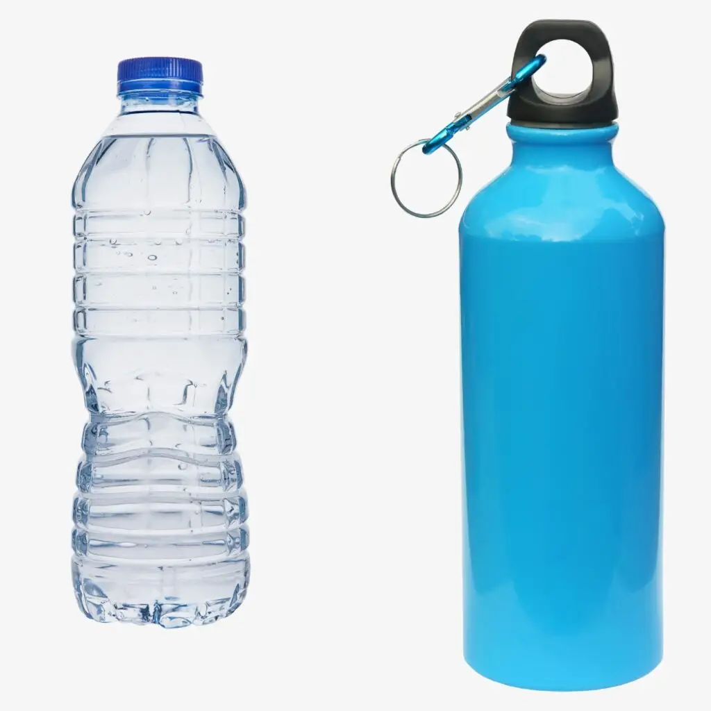 Plastic Bottle vs Metal Bottle