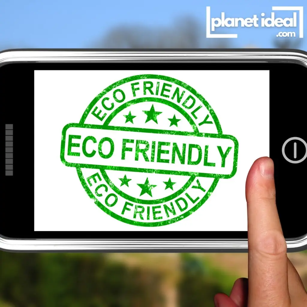 SmartPhone open to EcoFriendly Content