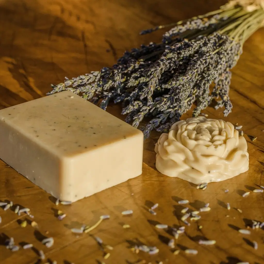 Beautifully crafted soap and shampoo bars with natural elements