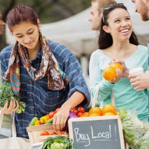 A Vibrant Local Farmers Market